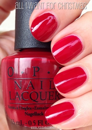 OPI All I Want For Christmas