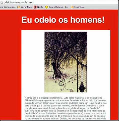 Odeio homens Odeio homens