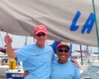 Verve Cup 2010 / Verve 2010: Friday after racing.  The “Founding Fathers of the 40.7 Fleet”, Tom Weber and Don Hayes