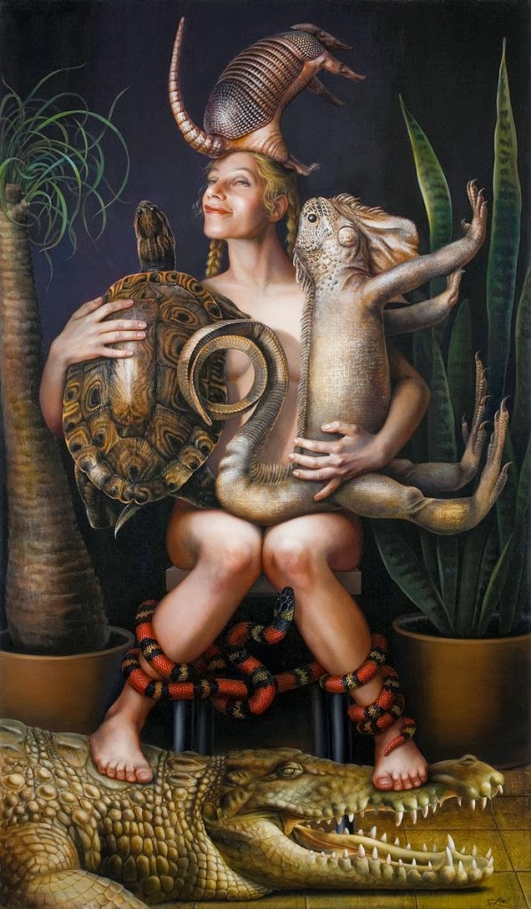 Девушки и их животный внутренний мир (10 фото) | Картинка №7