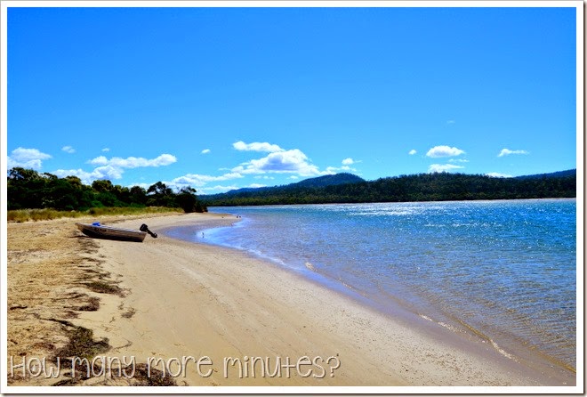 How Many More Minutes? ~ Nine Mile Beach Near Swansea, Tasmania