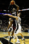 lebron james nba 101009 mia at sas 09 Heat Beat OKC. Lose First Game to Spurs. LeBrons new Soldiers.