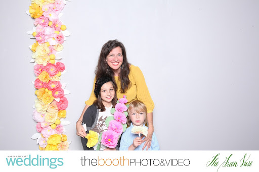 Martha Stewart Weddings senior art director Carolyn Veith Krienke and her darling kids.