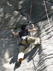 Rock climbing