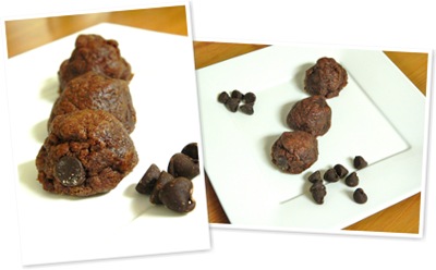View flourless chocolate almond cookies