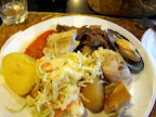 The maori traditional meal - Hangi