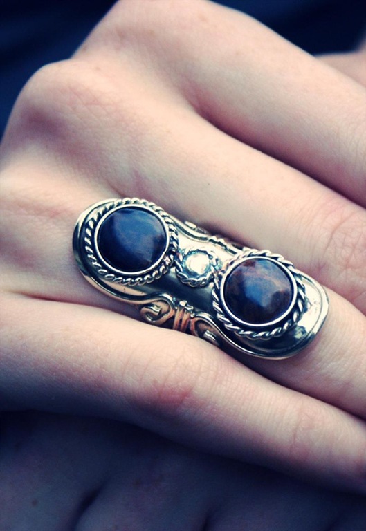 Boho Silver Ethnic Ring, £7.99, Nakedfaun