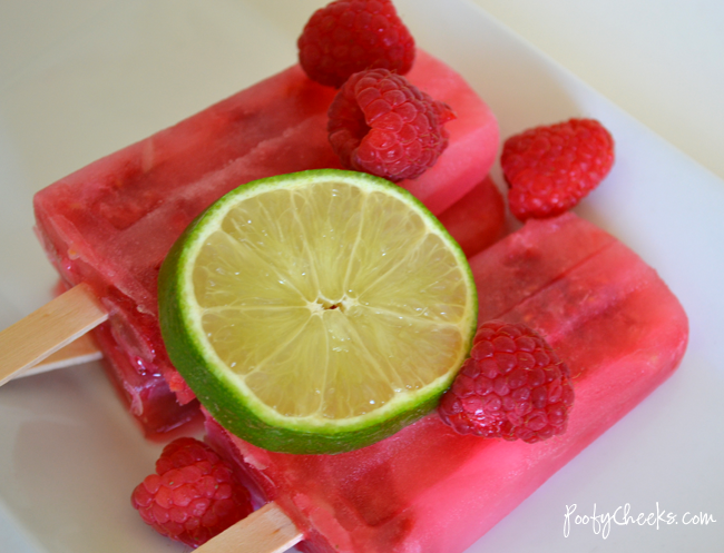 raspberry limeade popsicle recipe