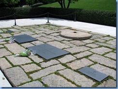 1442 Arlington, Virginia - Arlington National Cemetery - President J. F. Kennedy Gravesite with eternal flame 1442 Arlington, Virginia - Arlington National Cemetery - President J. F. Kennedy Gravesite with eternal flame