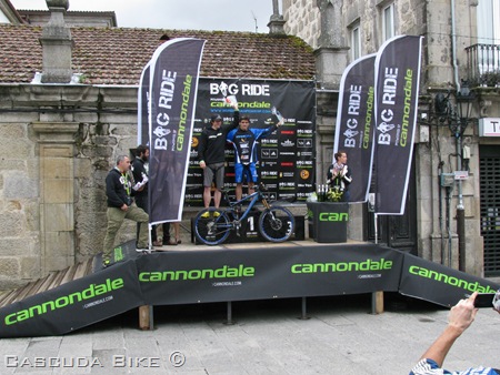 Podio Máster 30 de la Big Ride de tui 2012. Podio Máster 30 de la Big Ride de tui 2012.