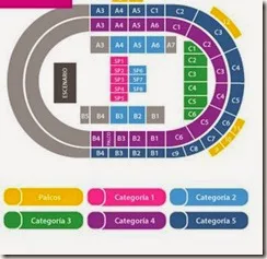 Palacio de Deportes Jose María Martin Carpena entradas para Violetta 2015