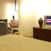The Loft features a King Size Bed with unique light fixtures.
