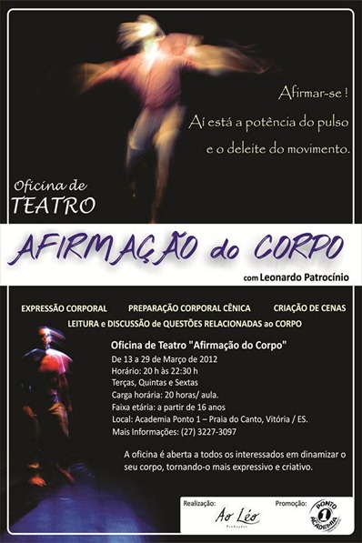 afirmação do corpo