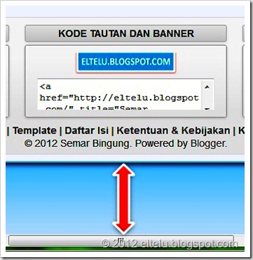 Ilustrasi Jarak Halaman Blog Dengan Tepian Browser Ilustrasi Jarak Halaman Blog Dengan Tepian Browser
