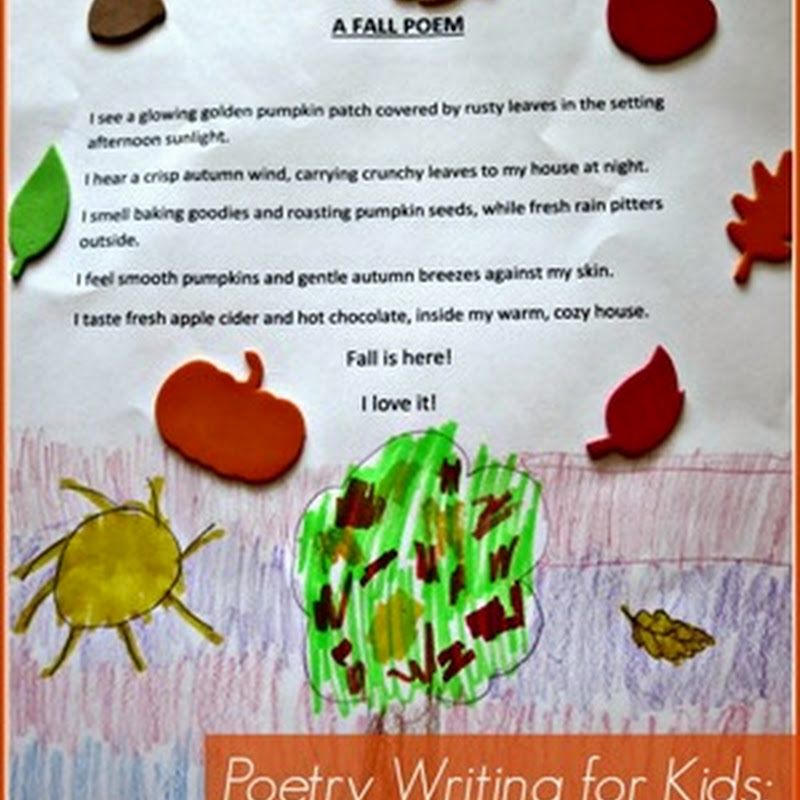 Poetry Writing for Kids – Sensory Poems