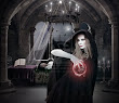 Dark Witch With A Red Sphere