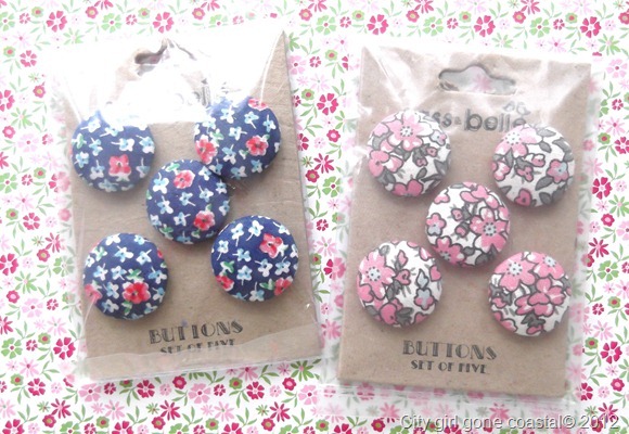 fabric covered buttons