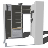 3d Design for Built-in Dressing room