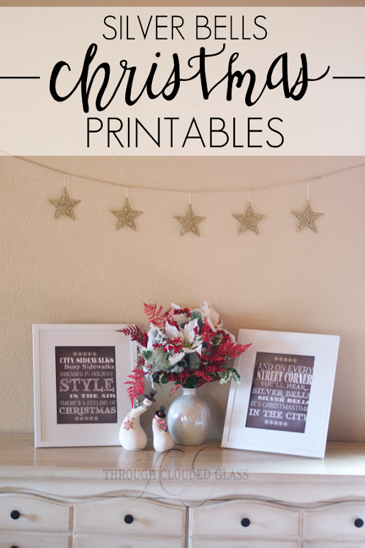 Silver Bells Christmas Printables | Through Clouded Glass SilverbellsChristmasPrintable