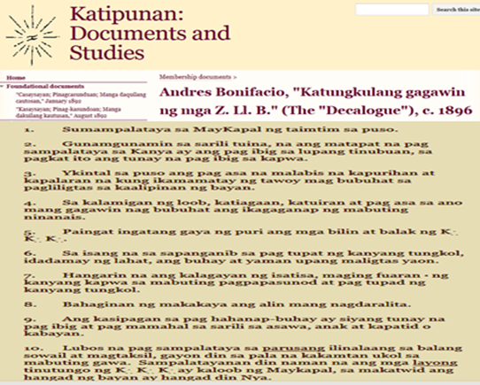 A Magazine Called Love The Andres Bonifacio Nobody Knows And Sins Against His Memory