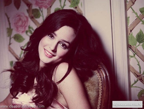 Leighton meester blair gossip girl garota do blog linda sensual desbaratinando  (202)