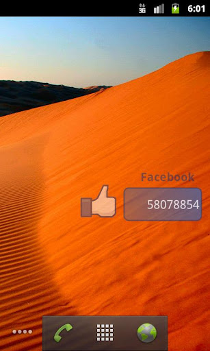 FaceBook Page Likes Widget