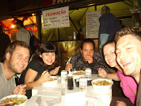 Munching some japanese noodles at the festival.