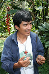 Jose Oriel Altamirano Guerrero, describes the plants he has collected at his orchid reserve, Mishquiyacu. His reserve works like a bank, collecting, preserving, and breeding rare species. It also works like a laboratory, where he learns about these species and their relationships through observation and experimentation.