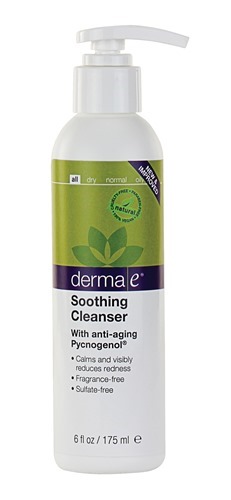 derma e Soothing Cleanser with Anti-Aging Pycnogenol