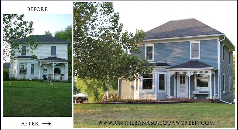 before and after porch and bay window before and after porch and bay window
