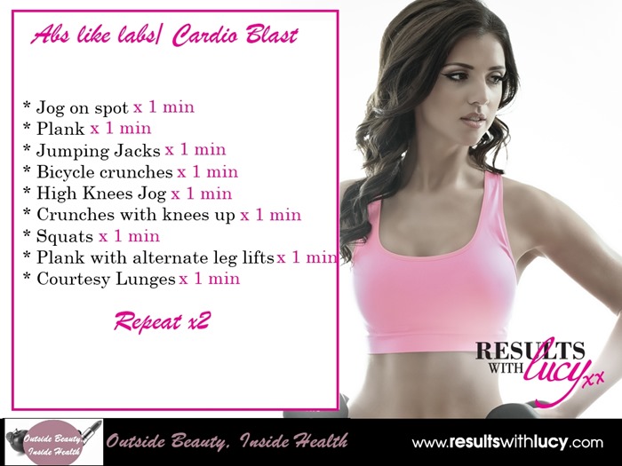 results with lucy towie workout