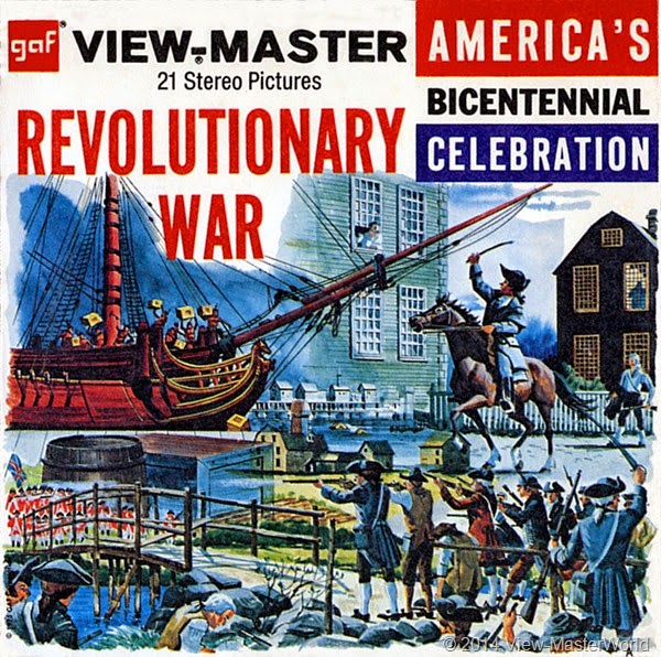 ViewMaster The Revolutionary War B810 packet cover