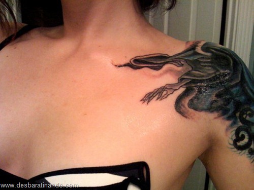 tatuagens harry potter tattoo reliqueas da morte bruxos fan desbaratinando (6)