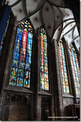 Estrasburgo. Catedral. Interior. Vidrieras - DSC_0198