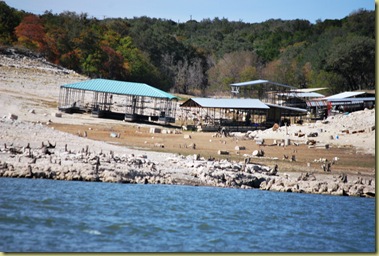 Lake Travis - stranded Marinas