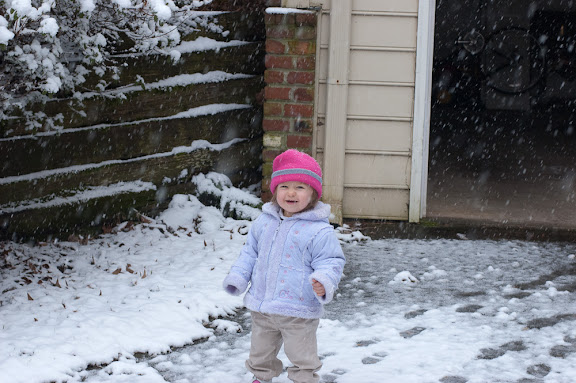 She just had no idea what to do with it... she actually just stood still in one place for nearly 5 minutes.