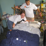 Look at all the uniforms to give out!