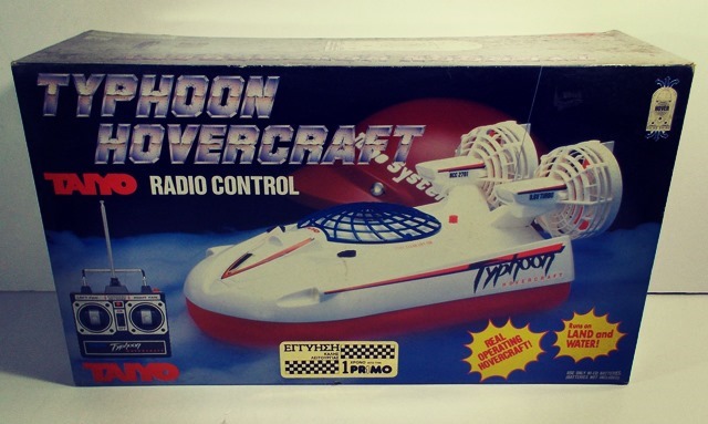Typhoon Hovercraft Remote Control Craft Box Front