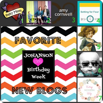 Johanson Journey New Fav blogs
