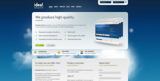 idea Business Shop Blog Template Wordpress - Business Corporate