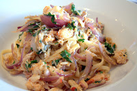 Crab pasta