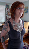 Woah.  New glam necklace gets Trish excited.