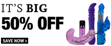 Enjoy 50% off Sex Toys at EdenFantasys