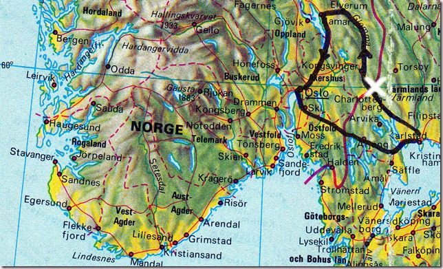Norge karta 2