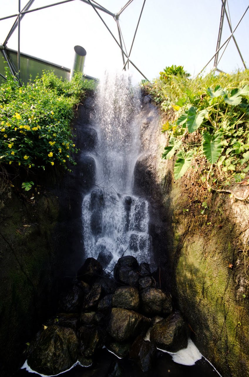 Eden Project waterfall