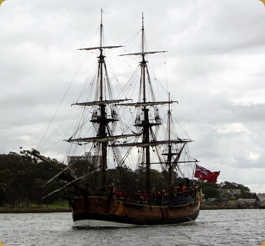 IFR - Tall Ships entering Sydney Harbour