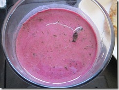 blueberry smoothie, 240baon