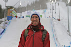 Me at the aerials venue at Cypress Mountain