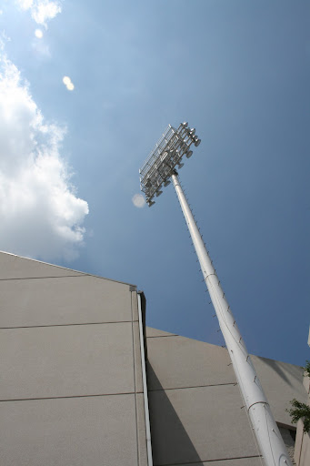 The tower on the southwest corner will be taken down.(photo credit: James Mulvenon)
