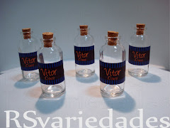 Vidrinho personalizado
    : R$ 3,50 - personalizado cheio / cento: R$330,00.
    : R$ 2,50 - personalizado vazio / cento: R$230,00.
    : min. 40 unids para ambas as opções.
    : Medidas= 8x3cm.
    : Capacidade= 40ml.
    : Opcional lacinho de cetim no gargalo: R$ 0,50 unid